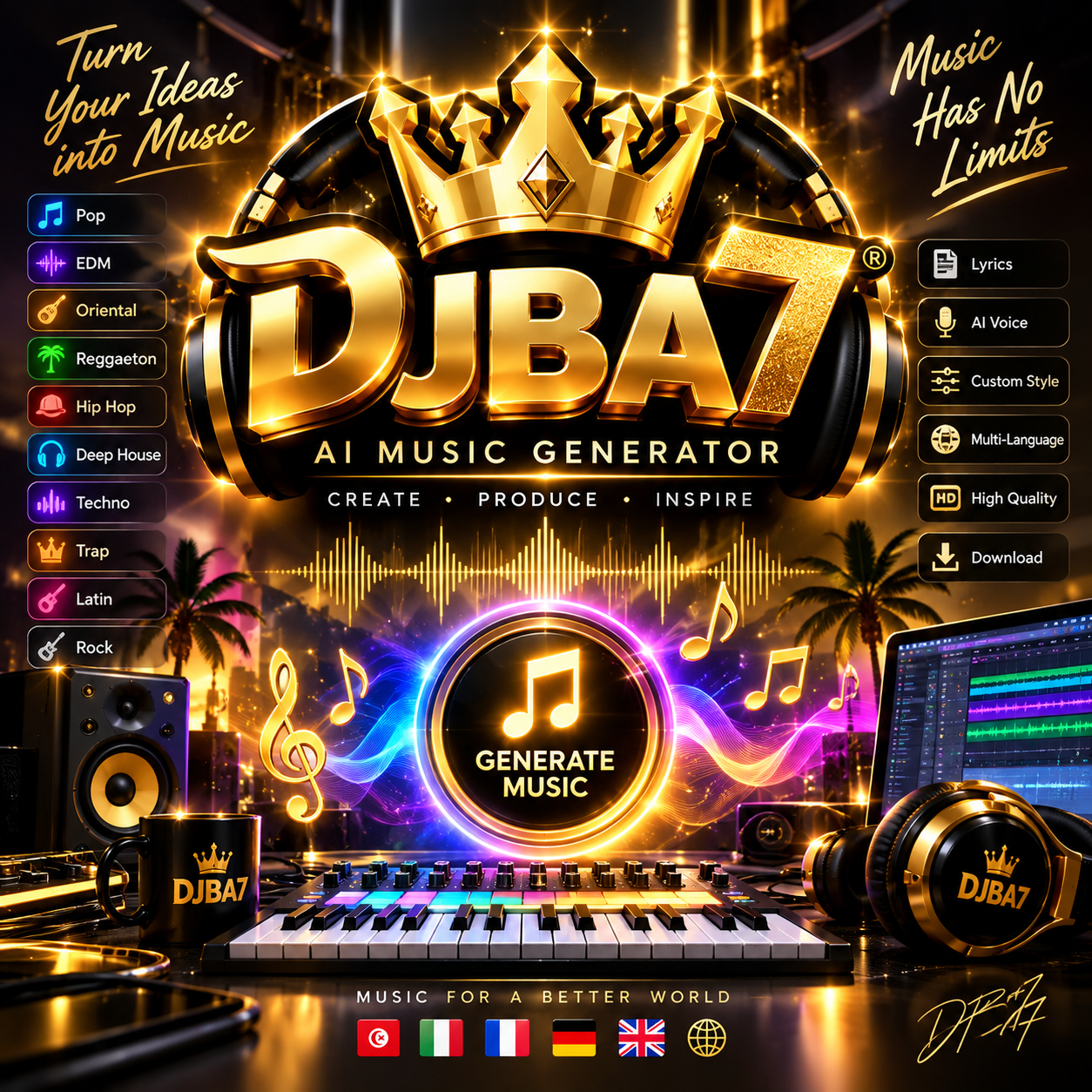 DJBA7 Ultimate Audio Lab