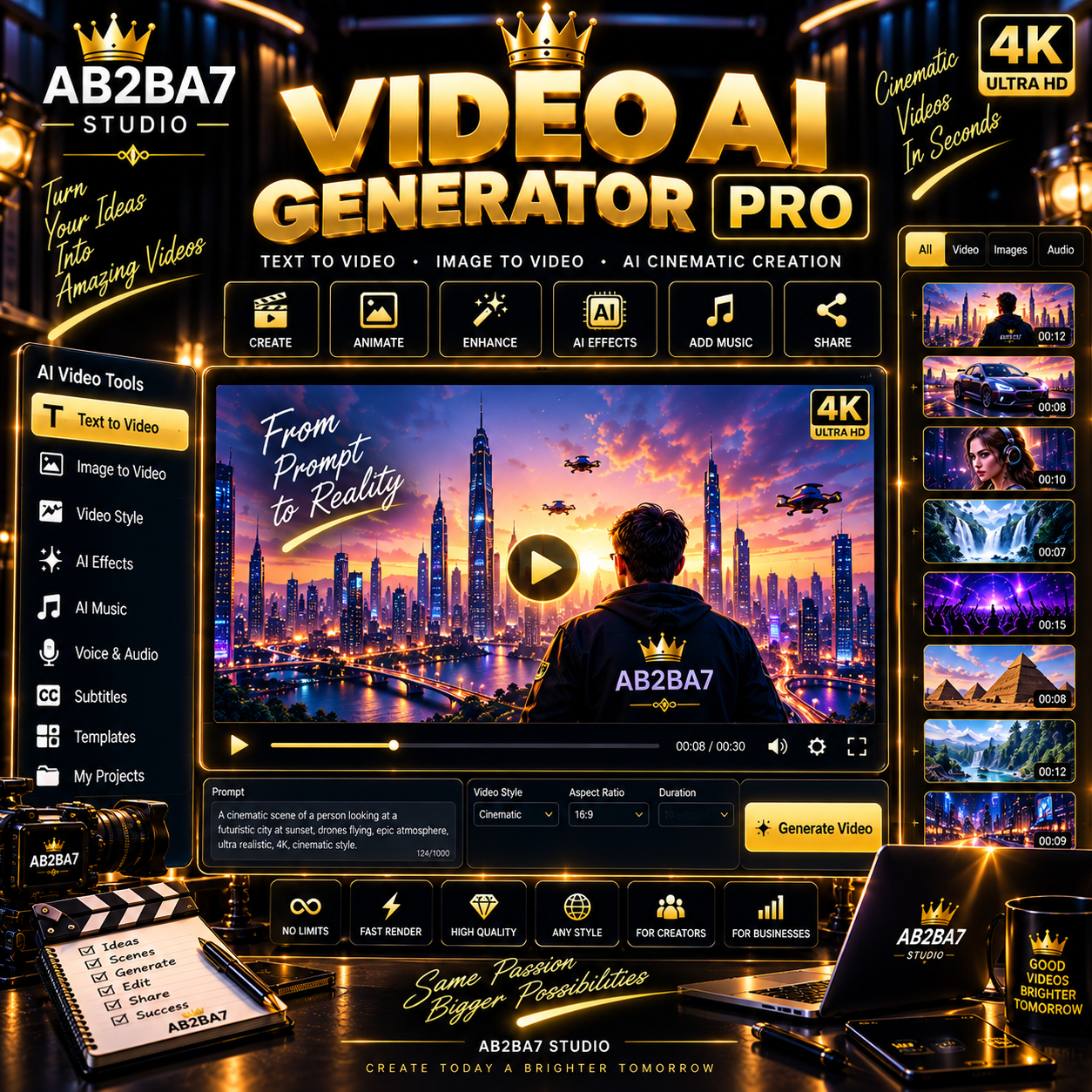 Video AI Generator Pro